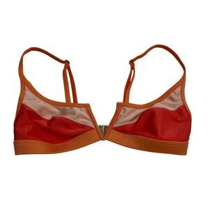 M2-58(1) FAE HOUSE Women's Bikini Top Orange XS